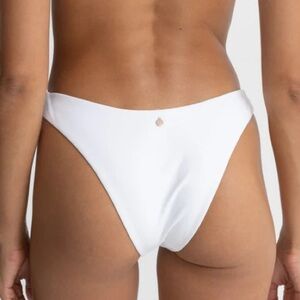 NWT!! Classic hi cut White Women's Swimwear Bottom
